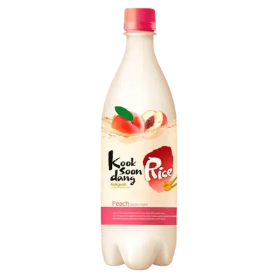 Kook Soon Dang Makgeolli Durazno Coreano