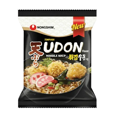 Ramen Coreano Udon Tempura Nongshim Fideos Gruesos Sopa Japonesa 118g
