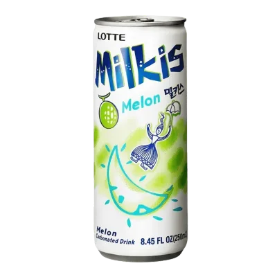 Milkis Melon Lotte Bebida Coreana Carbonatada de Melón 250ml