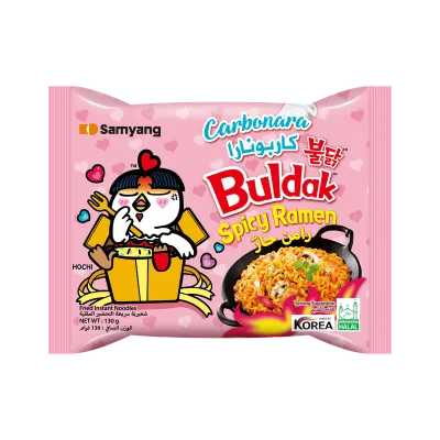 Samyang Buldak Carbonara Ramen Picante Coreano