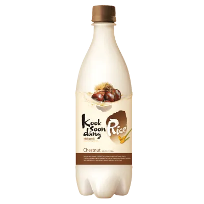 Kook Soon Dang Makgeolli Castaña Coreano