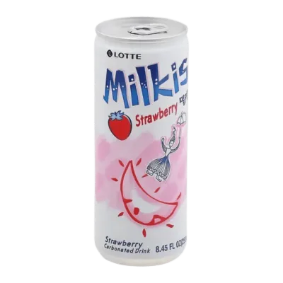 Lotte Milkis Fresa Yogurt Carbonatado Coreano
