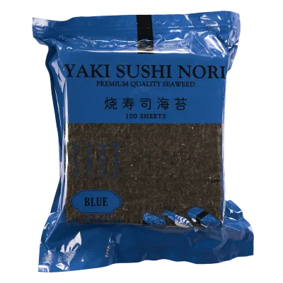 Alga Nori para Sushi Premium x100 Hojas Yaki Sushi Nori Blue 280g